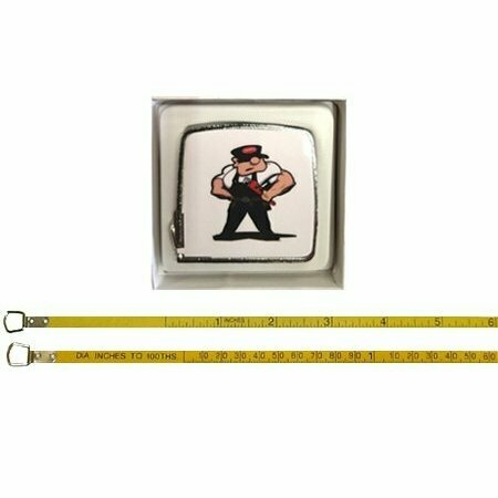 PIPEMAN 36 In OD Tape Measure by 100ths, Gift Box 406-04-036A